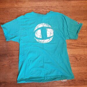 Champion Teal T-Shirt with Logo